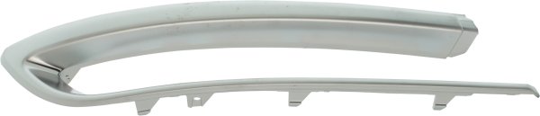 Rear Bumper Molding for BMW 5-Series (2014-2016), Left (Driver), Outer, Satin Chrome, Modern Line, Without M Sport Package, Sedan, Replacement