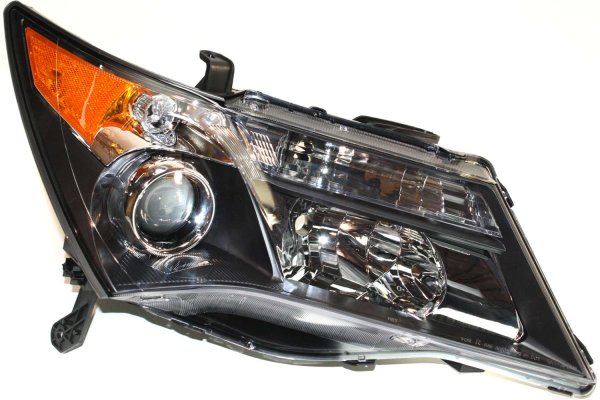 Headlight for Acura MDX 2007-2009 Right (Passenger), Lens and Housing, Xenon, Without HID Kit, With Sport Package, Replacement
