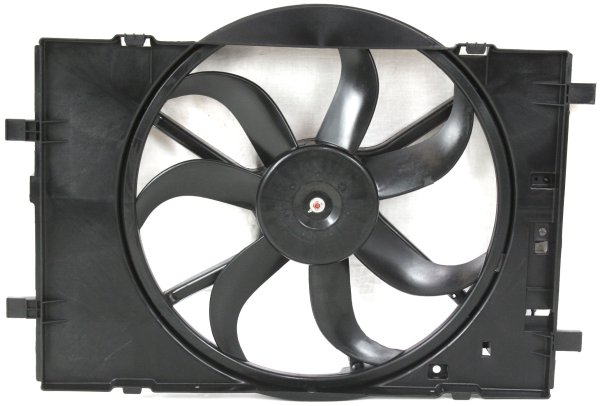 Radiator Fan Shroud Assembly for 2006-2009 Fusion, without Control Module, Replacement
