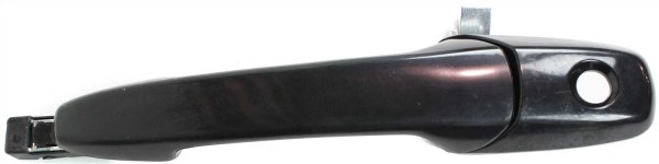 Front Exterior Door Handle for Ford Mustang 2005-2014, Left (Driver), Primed (Ready to Paint) Black, with Keyhole, Replacement