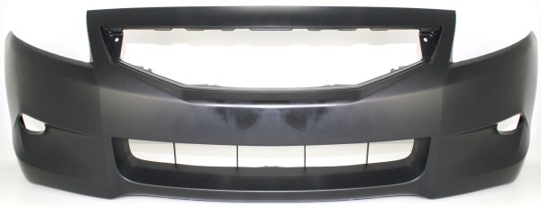 Front Bumper Cover for Honda Accord 2008-2010, Primed (Ready to Paint), Coupe, Replacement