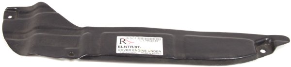 Engine Splash Shield for Hyundai Elantra (2007-2012) / Kia Forte (2010-2013), Under Cover, Right (Passenger), Rear Section, Replacement