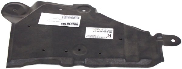 2006 - 2010 Infiniti M35 Engine Splash Shield - Right (Passenger)