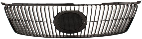 Primed (Ready to Paint) Grille Shell and Insert for Lexus GS300 (2006), GS350 (2007) without Pre-Collision System, Replacement