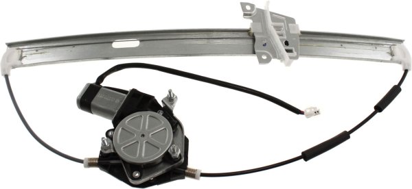 Front Window Regulator with Power and Motor for 2000-2006 MPV, Left (Driver), Replacement