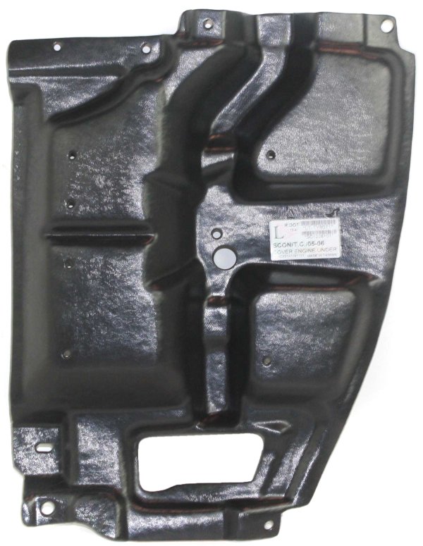 Engine Splash Shield Under Cover for Toyota TC 2005-2010, Left (Driver) Side, Replacement
