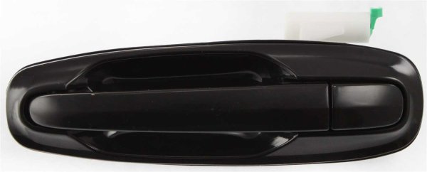 Rear Exterior Door Handle Assembly for 2006-2008 Suzuki Forenza/Reno, Left (Driver), Smooth Black, Replacement