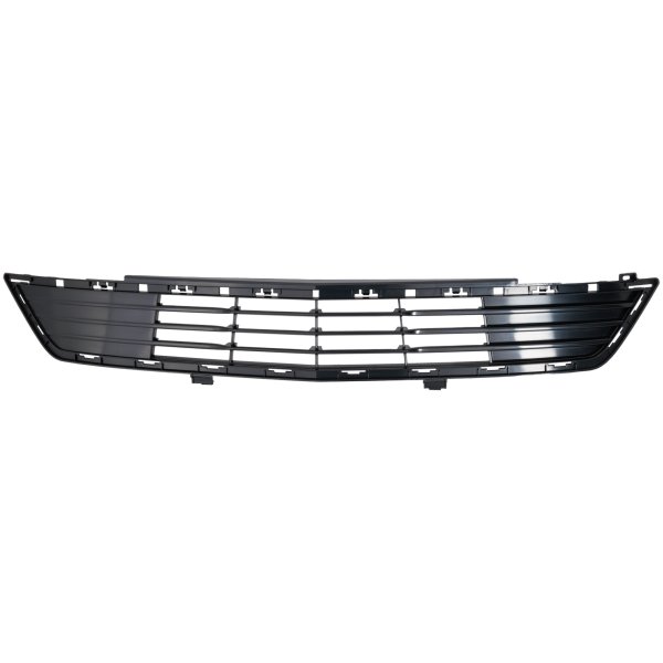 Front Bumper Grille for 2017-2019 XT5, Primed (Ready to Paint), with Parking Assist Sensor Holes and Adaptive Cruise Control, Replacement