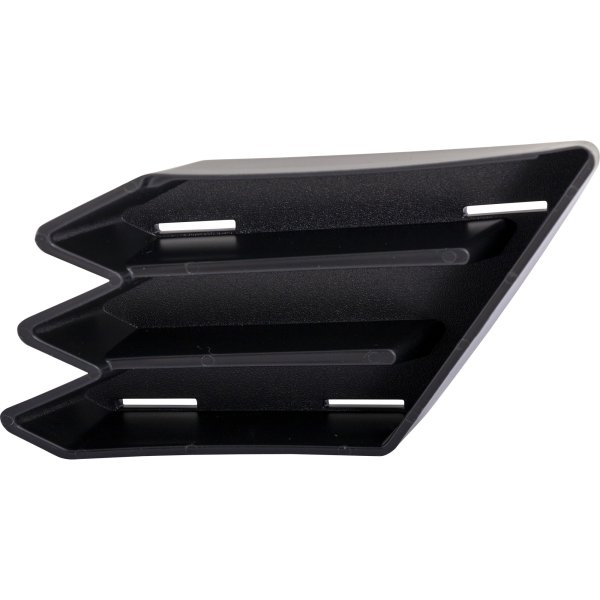 Front Lower Valance for Chevrolet Camaro 2019-2023, Textured, Side Deflector, Left (Driver), without Rally Sport Package, LT1 Model, Replacement