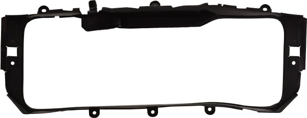 Textured Black Shell and Insert Grille Support for 2016-2019 Chevrolet Silverado 1500 High Country with Towing Package, WT, LS, LT, LTZ Models, Replacement