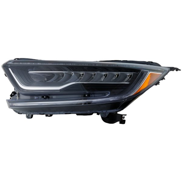 LED Headlight Assembly for Honda CR-V 2020-2022, Left (Driver), Hybrid Touring Model, Built for North America, Replacement