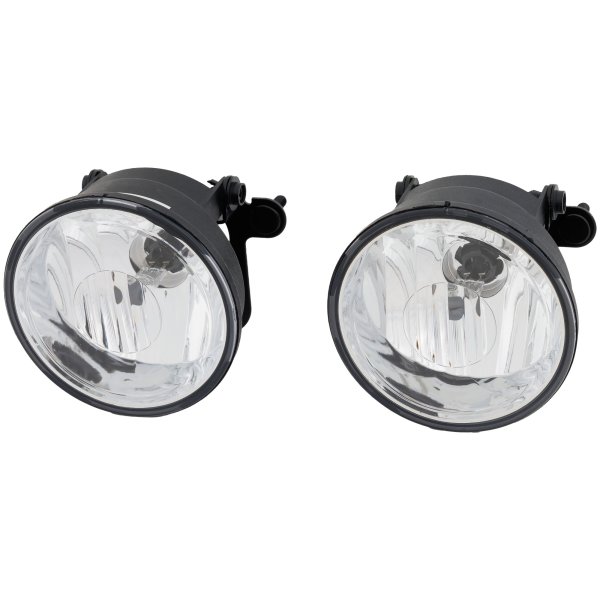 Fog Light Assembly for Pontiac Grand Prix 1995-2003, Right (Passenger) and Left (Driver), Halogen, Clear Lens, Replacement