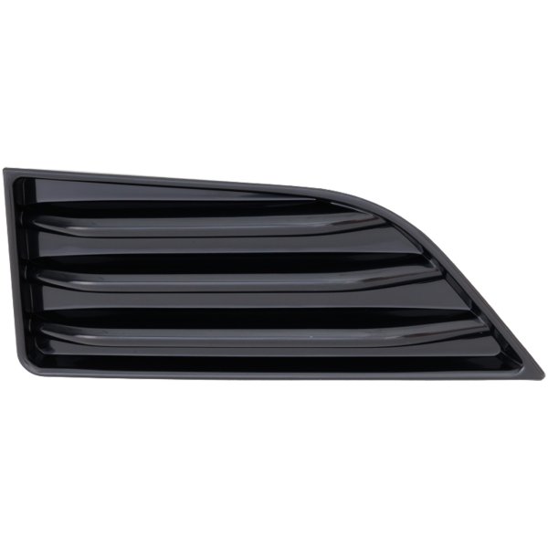 Fog Light Cover for Chevrolet Traverse 2022-2023, Left (Driver) Side, Black, Replacement