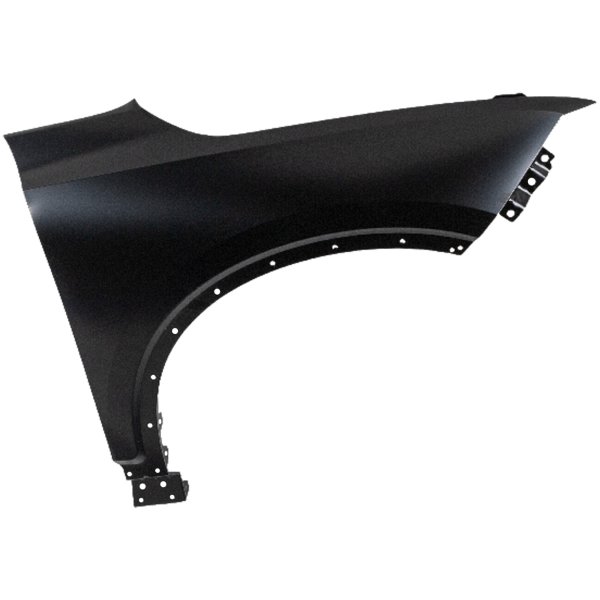 Front Fender for Chevrolet Blazer 2019-2022, Right (Passenger) Side, Black, Steel, Replacement