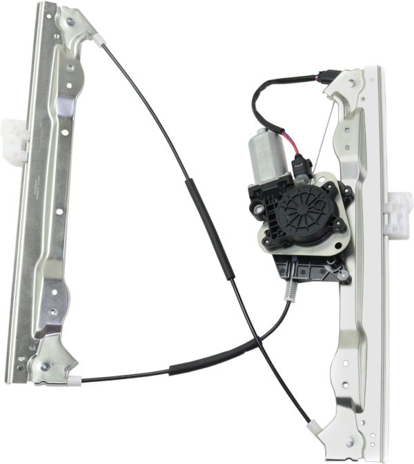 Front Window Regulator for Chrysler Sebring Sedan 2007-2010, Power, Left (Driver) Side, with Motor, with One Touch Feature, Replacement