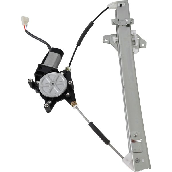 Front Window Regulator with Motor for Chevrolet Spark 2013-2015, Power, Left (Driver), Replacement