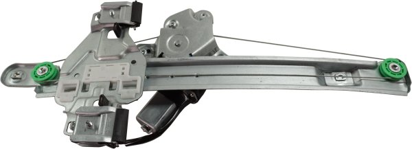 Rear Window Regulator for Cadillac SRX 2013-2016, Left (Driver) Side, with Motor, Replacement