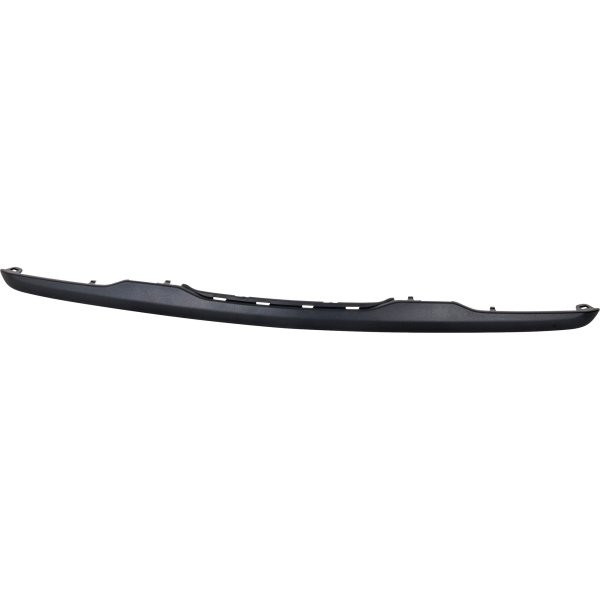 Rear Bumper Molding Lower Cover for 2022-2024 Chevrolet Equinox LT/Premier Models, Black, with Dual Exhaust Holes, Replacement