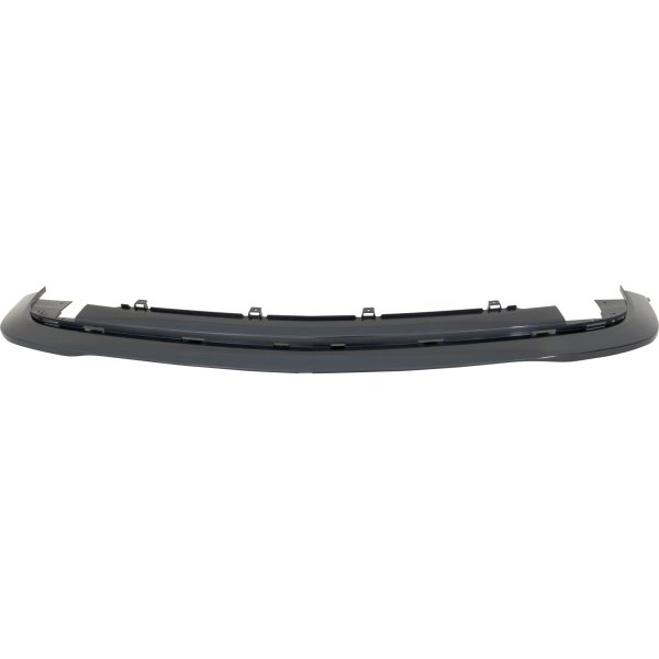 Front Lower Valance for Dodge Challenger 2015-2023, Textured, Air Dam Reinforcement, w/o Fog Light Holes, SRT Hellcat Models, Replacement
