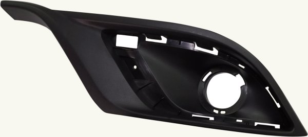 Front Fog Light Molding for Dodge Durango 2014-2020, Left (Driver), Primed (Ready to Paint), Outer Trim Replacement, Compatible with Citadel, GT, R, T, Limited, SXT Models