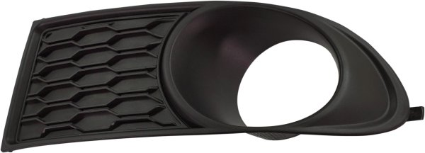 Front Fog Light Molding for Dodge Journey 2011-2020, Left (Driver), Type 1, Textured Black with Fascia, Replacement