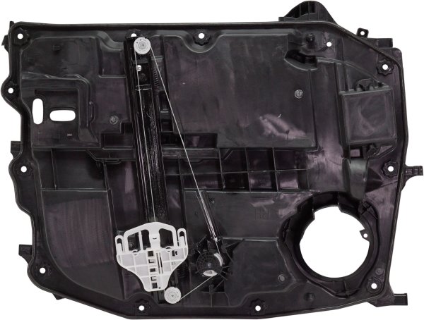 Front Window Regulator for Dodge Nitro, Years 2007-2011, Right (Passenger), Power, with Motor and Panel, Replacement