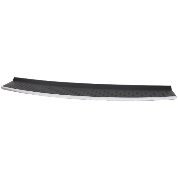 Rear Bumper Step Pad for Dodge Grand Caravan (2011-2020) & Chrysler Town and Country (2011-2016) with Scuff, Chrome Trim, Type 1, Replacement