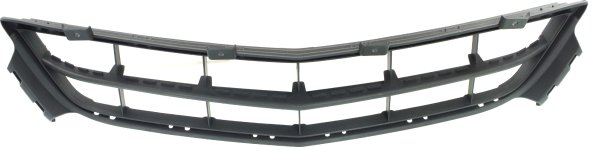 Textured Front Bumper Grille for Acura MDX 2014-2016, All Wheel Drive (AWD), Without Towing Package, Replacement