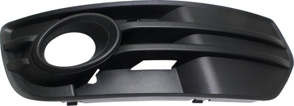 Front Fog Light Molding for Audi Q5 2009-2012, Left (Driver), Primed (Ready to Paint), w/o S-Line Package, Replacement