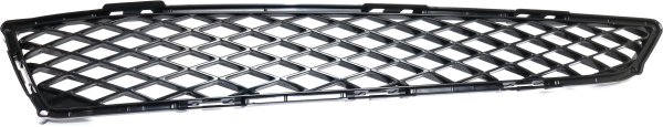 Front Bumper Grille Mesh for Acura MDX 2010-2013, Left (Driver), Replacement