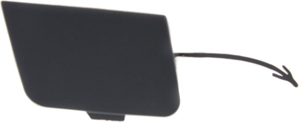 Front Bumper Tow Hook Cover for Audi A3 2006-2008, Primed (Ready to Paint), without Sport Package, Replacement