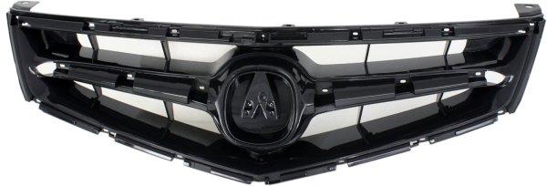 Painted Black Grille for Acura TSX 2006-2008, Replacement