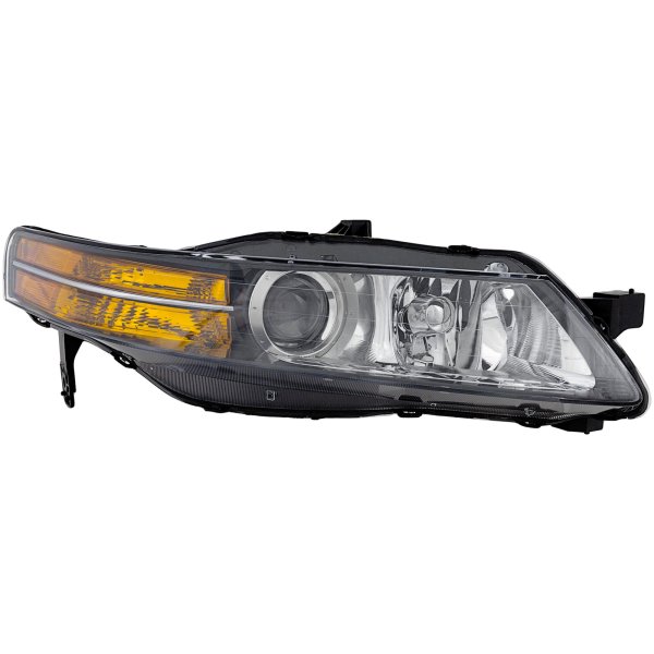 Headlight for Acura TL 2004-2005, Right (Passenger) with Xenon Lens and Housing, Without HID Kit, for USA Built Vehicle, Replacement