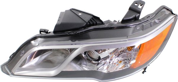 Headlight for Acura RDX 2013-2015 Left (Driver), Lens and Housing, Xenon, without HID Kit, Replacement