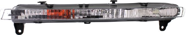 Park Light for Audi Q7 2007-2009, Left (Driver) Lens and Housing, with Signal Light, without LED Light, Replacement