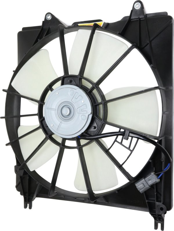 Radiator Fan Assembly for Acura RDX 2007-2009, Left (Driver) Side, Single Fan, Replacement