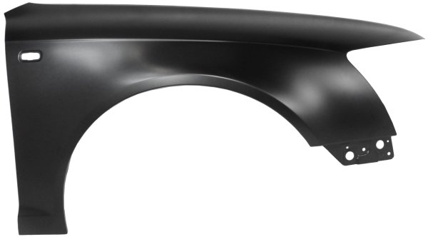 Front Fender for Audi A6/A6 Quatro 2005-2008, Right (Passenger), Primed (Ready to Paint), Aluminum, Replacement
