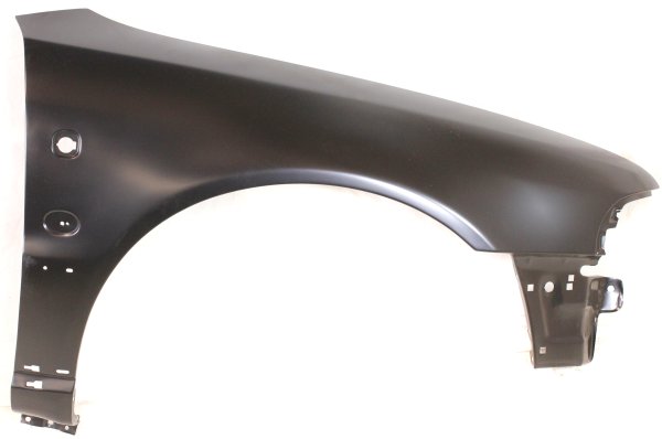 Front Fender Right (Passenger) for Audi A4 97-97, Primed (Ready to Paint), with Side Light Hole, Mark Hole, and Molding Hole, Replacement