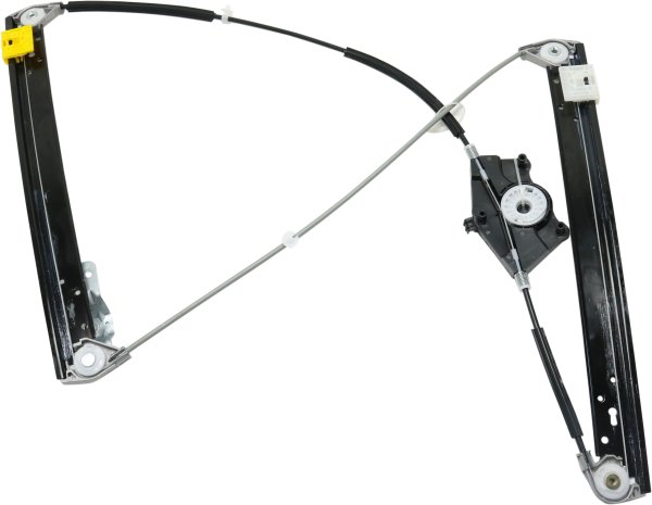 Front Window Regulator for Audi A4 2002-2008, Right (Passenger) Side, Power Operated, without Motor, Suitable for Sedan/Wagon, Replacement