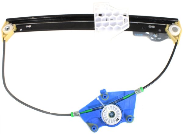 Rear Window Regulator for Audi A4 2002-2008, Left (Driver), Power, without Motor, Sedan/Wagon, Replacement