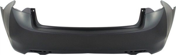 Rear Bumper Cover for Acura TSX Sedan, Base Model, 2009-2014, Primed (Ready to Paint), Replacement