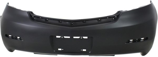 Rear Bumper Cover for TL 2012-2014, Primed (Ready to Paint), without Parking Assist Sensor Holes, Replacement