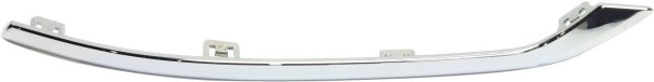 Rear Bumper Molding for TLX 2015-2020, Left (Driver), Chrome Strip, for 2.4L Engine, USA Built Vehicle, 2018-2020 Fit, Replacement