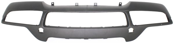 Front Bumper Cover for BMW X5 2007-2010, Textured Black, without M Package, without Park Distance Control Sensor Holes, Excludes M Model, Replacement