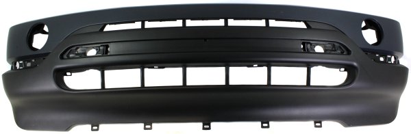 Front Bumper Cover for BMW X5 2000-2003, Primed (Ready to Paint), Suited for 3.0/4.4L Engine, Without Headlight and Parking Distance Control Sensor Holes, Replacement