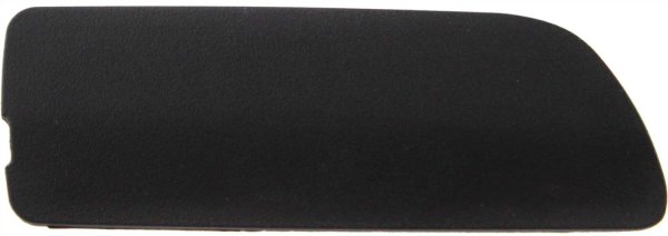 Black Front Bumper Tow Hook Cover for BMW X5 2004-2006, Left (Driver) Side, Replacement