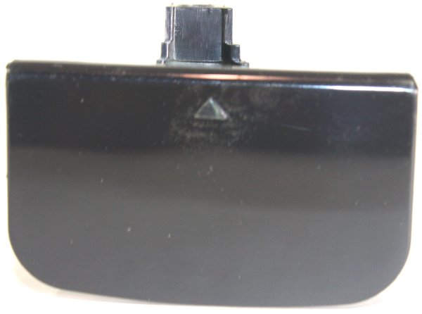 Front Bumper Tow Hook Cover for BMW 7-Series 2005-2008, Black, Replacement