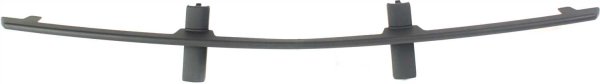 Front Bumper Grille for BMW 7-Series 2002-2005, Center Placement, Textured Black, Without Adaptive Cruise Control, Replacement Models: 745i, 745Li, 760i, 760Li