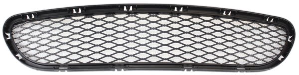 Front Bumper Grille for BMW 3-Series 2009-2012, Center Location, Primed (Ready to Paint), Without M Package, Without Adaptive Cruise Control, Sedan/Wagon, Replacement Models: 328i, 328xi, 335i, 335xi.