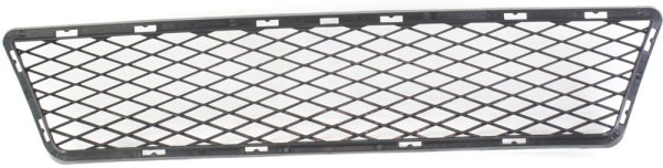 Front Bumper Grille for BMW 3-Series 2007-2010, Center Position, Convertible/Coupe, Without Turbo, Excluding M Sport Package/Adaptive Cruise Control, Replacement